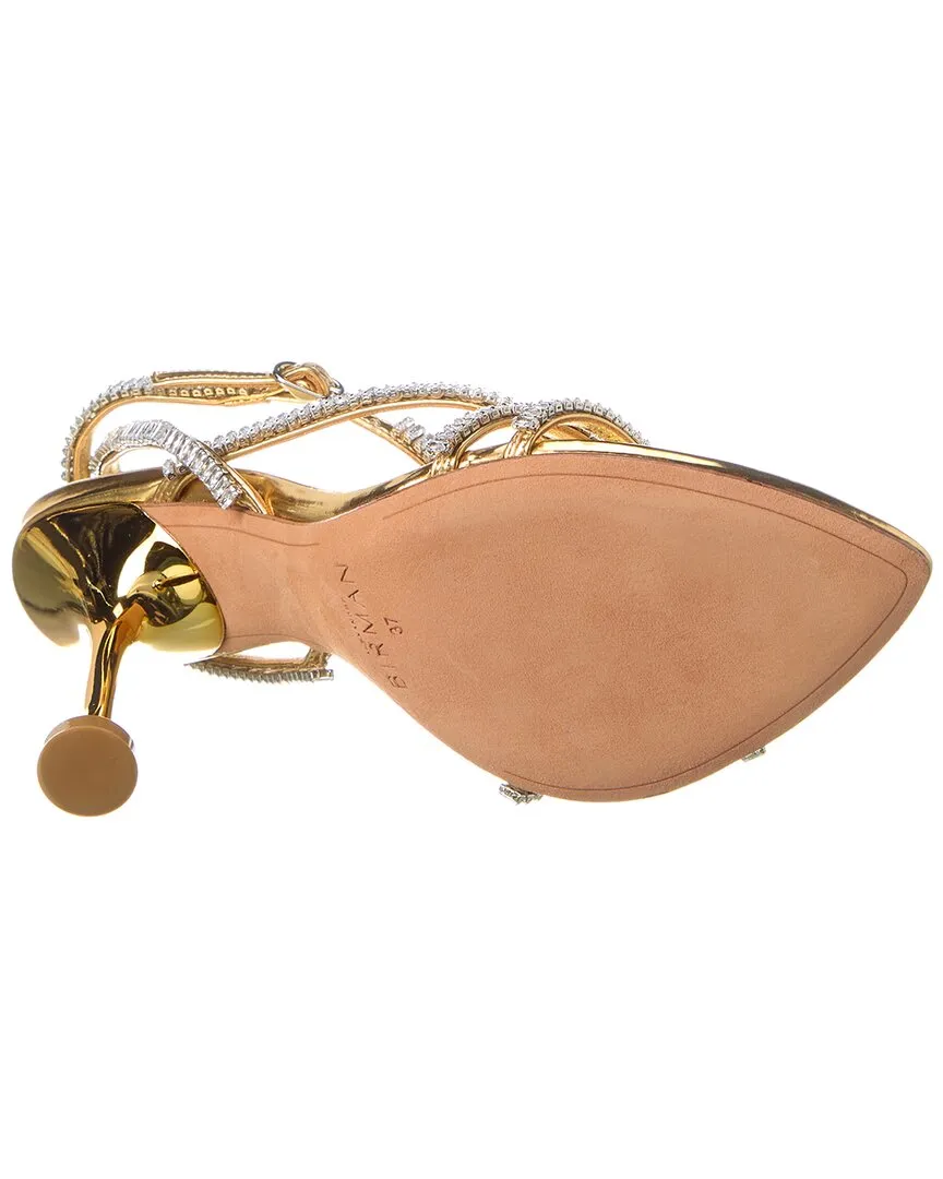 Alexandre Birman Nina Zircone 100 Leather Sandal
