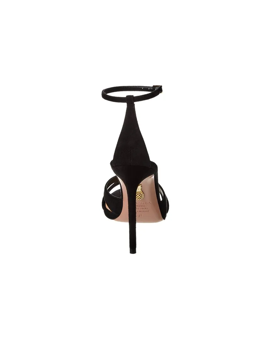 Aquazzura Divine 105 Suede Sandal