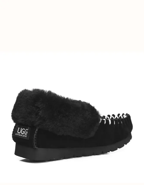 AUSTRALIAN SHEPHERD® Popo Moccasin Slipper UGG Shoes