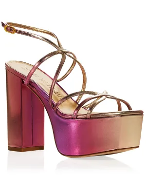 Barelythere Womens Leather Dressy Heels