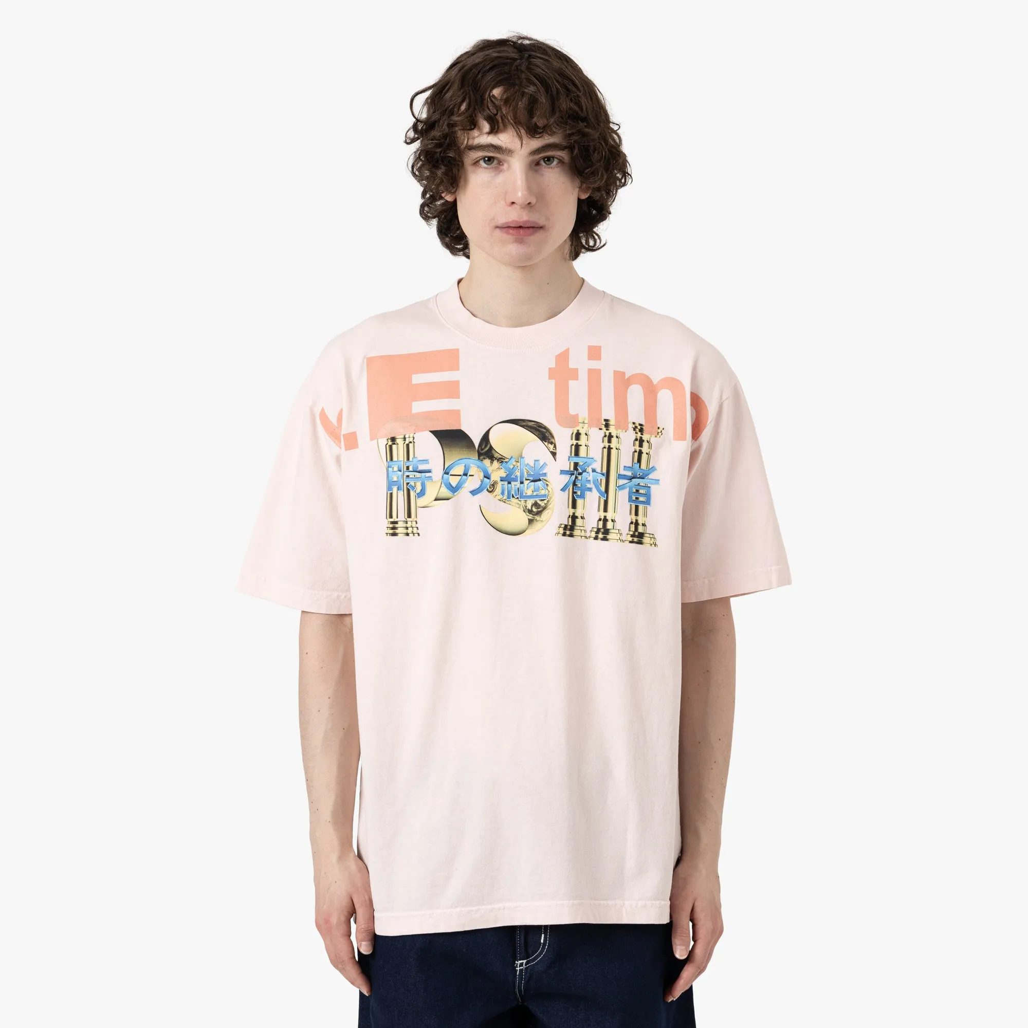 b.Eautiful b.E Time T-Shirt / Light Pink