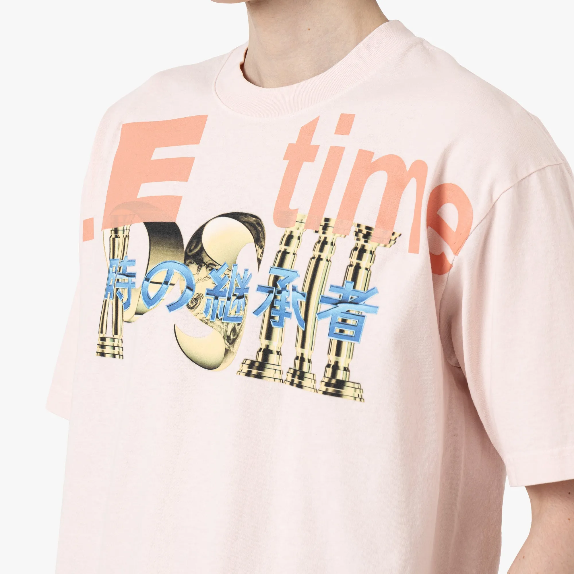 b.Eautiful b.E Time T-Shirt / Light Pink