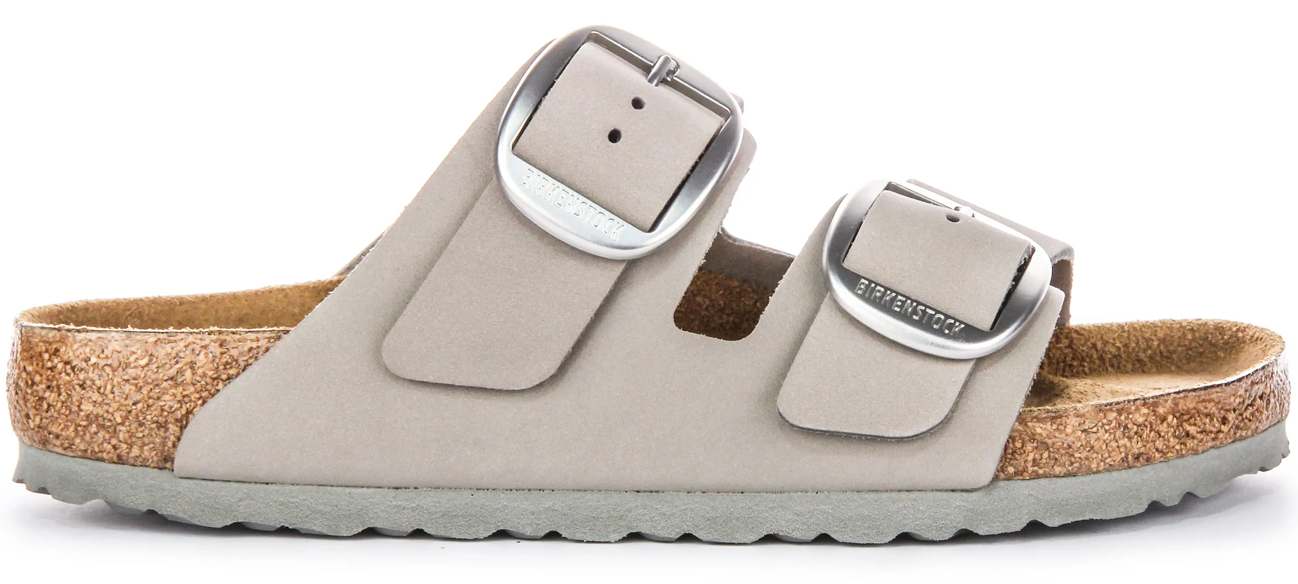 Birkenstock Arizona Big Buckle In Grey | Regular Fit Shoes Birkenstock