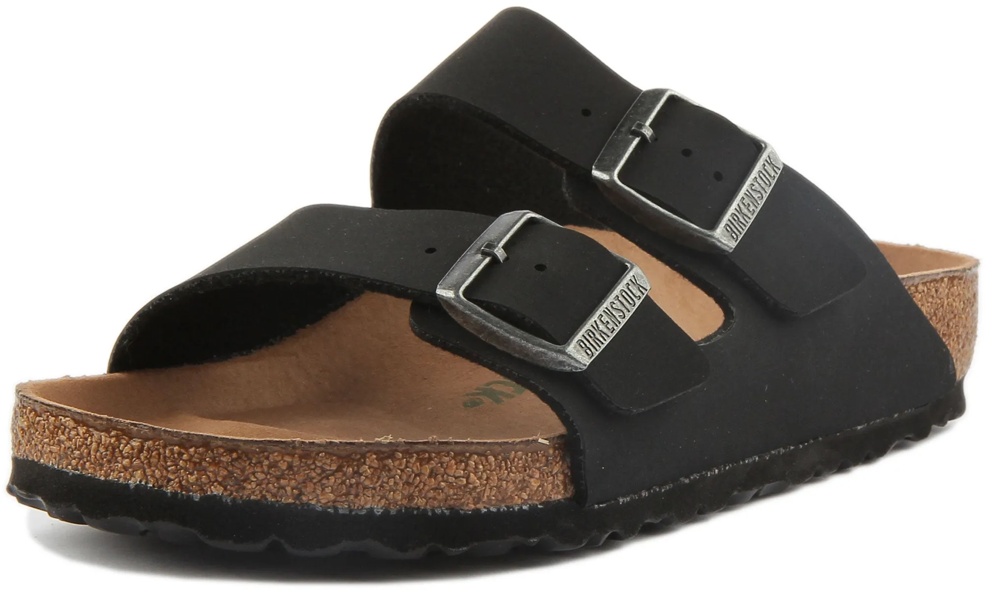 Birkenstock Arizona Vegan In Black For Women | Regular Fit Shoes Birkenstock