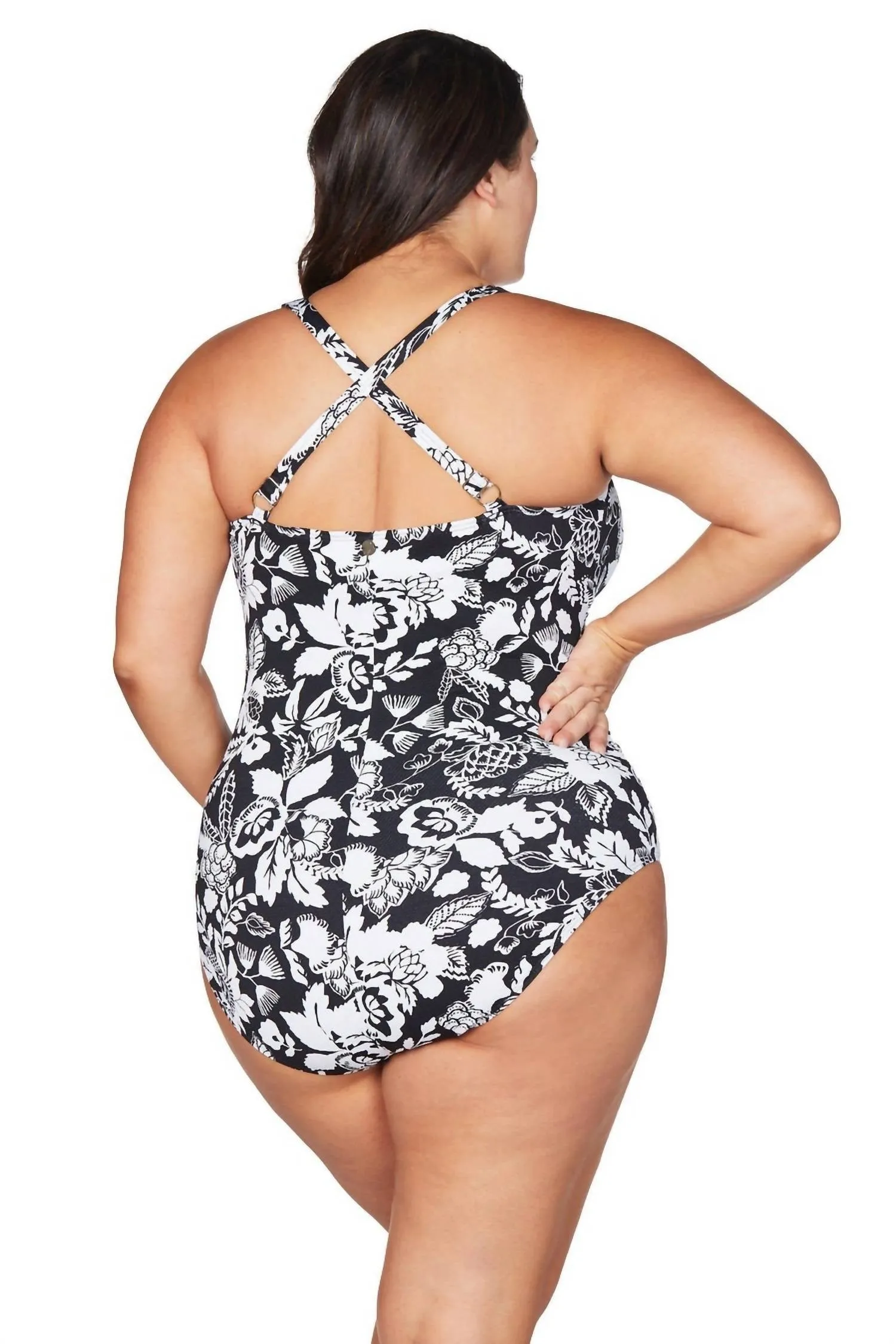 Cantata Forte Hayes Underwire One Piece In Black