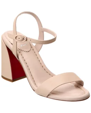 Christian Louboutin Miss Jane 85 Leather Sandal