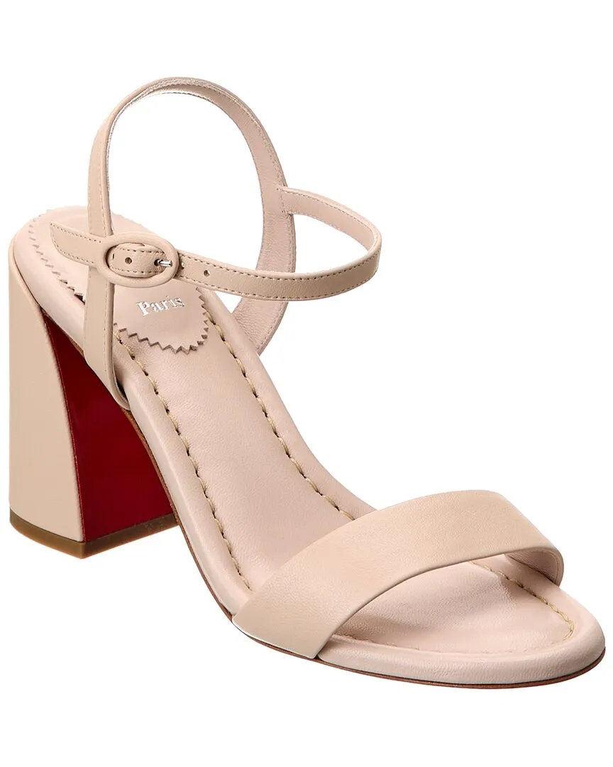 Christian Louboutin Miss Jane 85 Leather Sandal