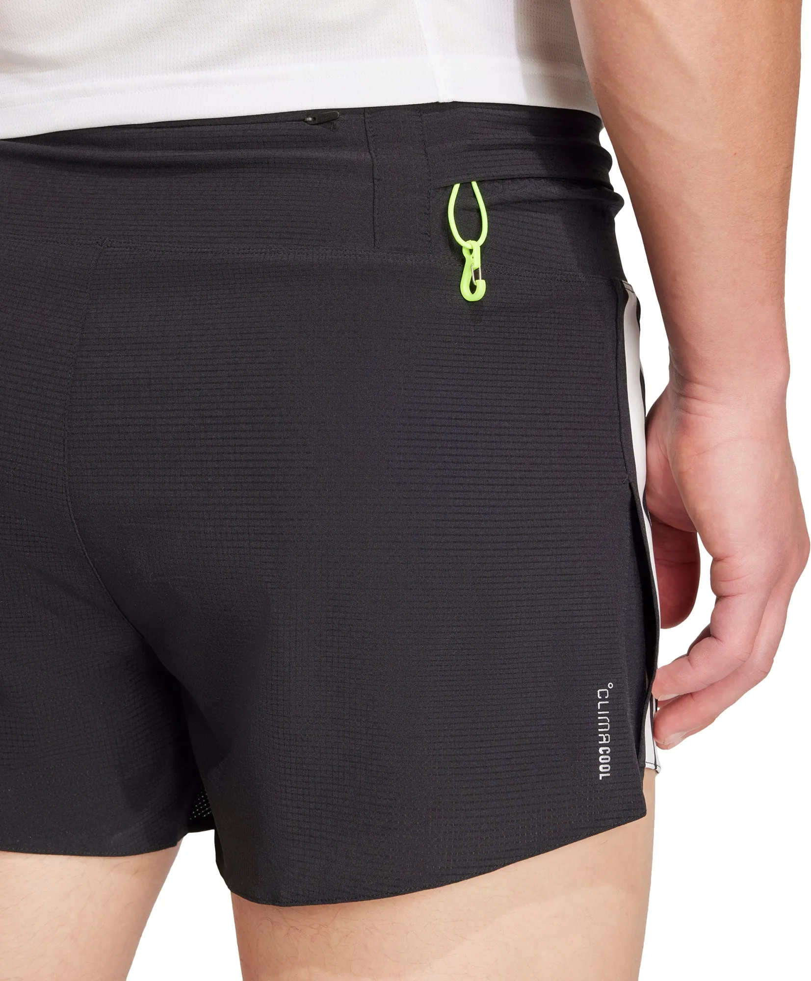 Clothing Adidas  Men adidas Adizero Gel Pocket 3 Inch Mens Running Shorts - Black