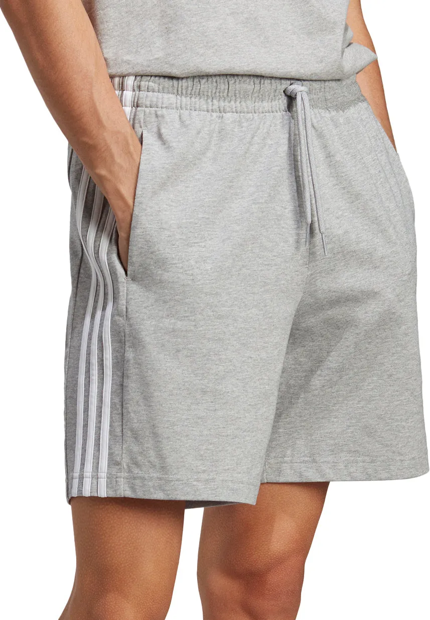 Clothing Adidas  Men adidas Essentials 3 Stripes Mens Shorts - Grey
