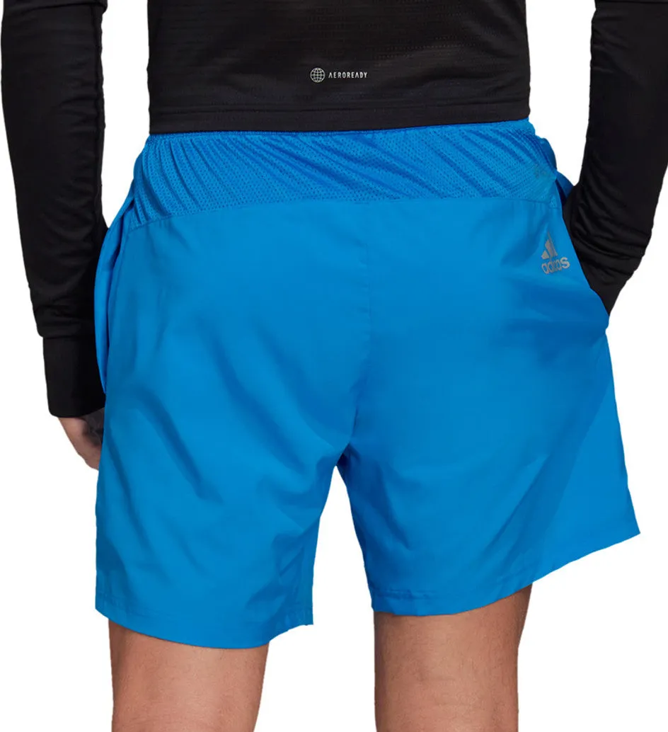 Clothing Adidas  Men adidas Run It 5 Inch Mens Running Shorts - Blue