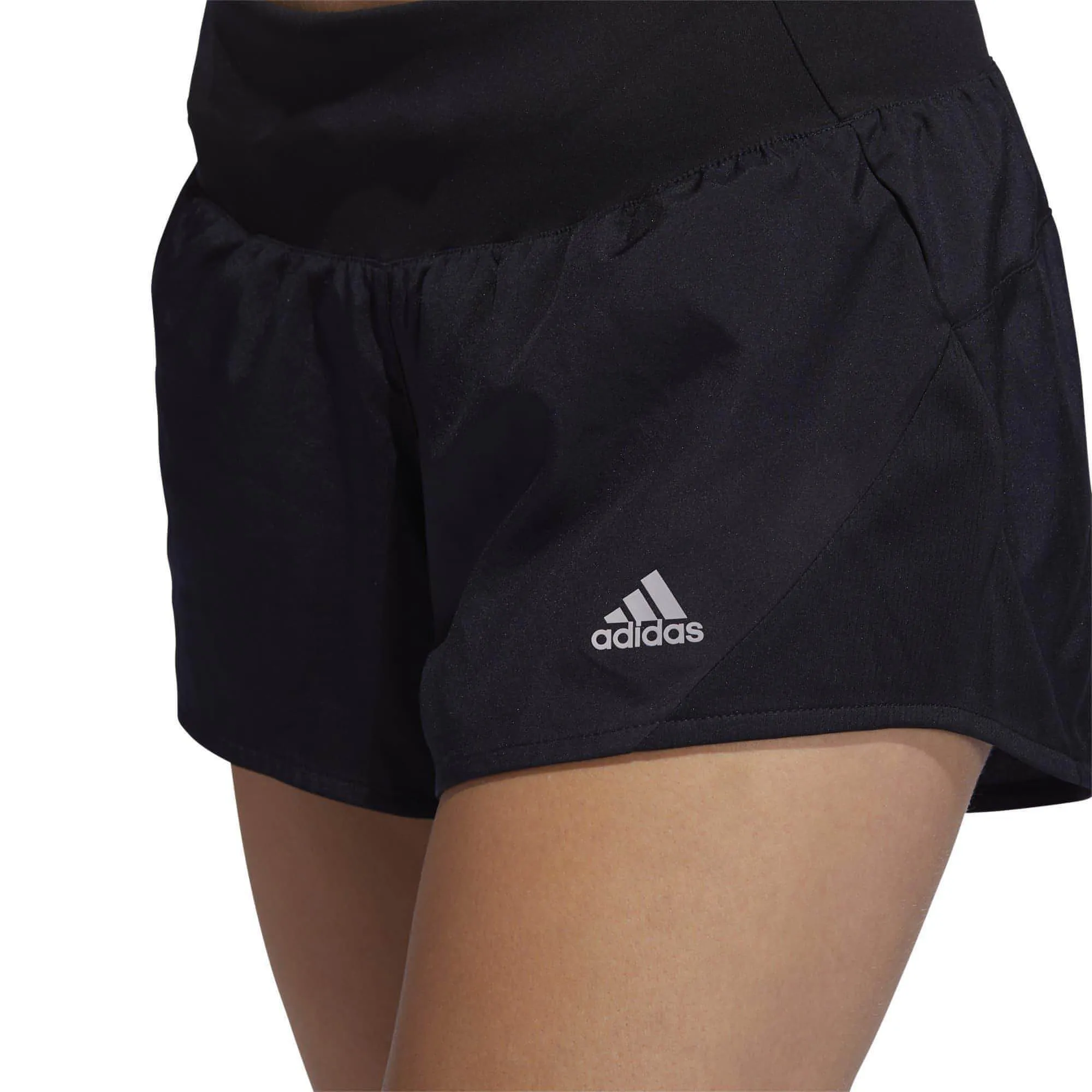 Clothing Adidas  Women adidas Run It 4 Inch Womens Running Shorts - Black