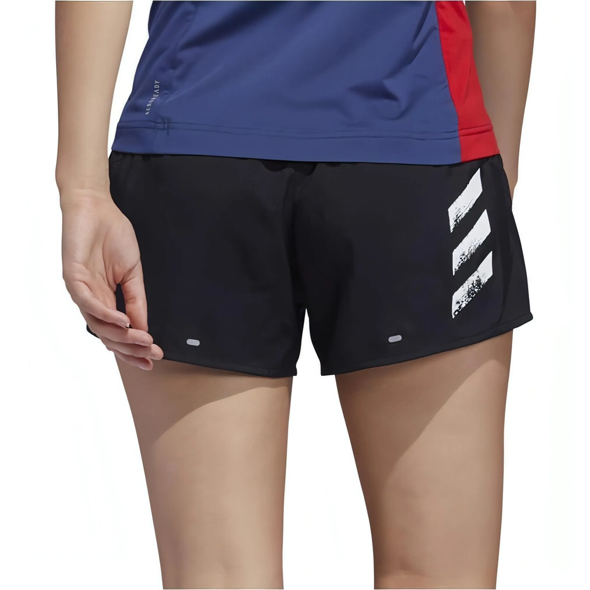 Clothing Adidas  Women adidas Run It 4 Inch Womens Running Shorts - Black