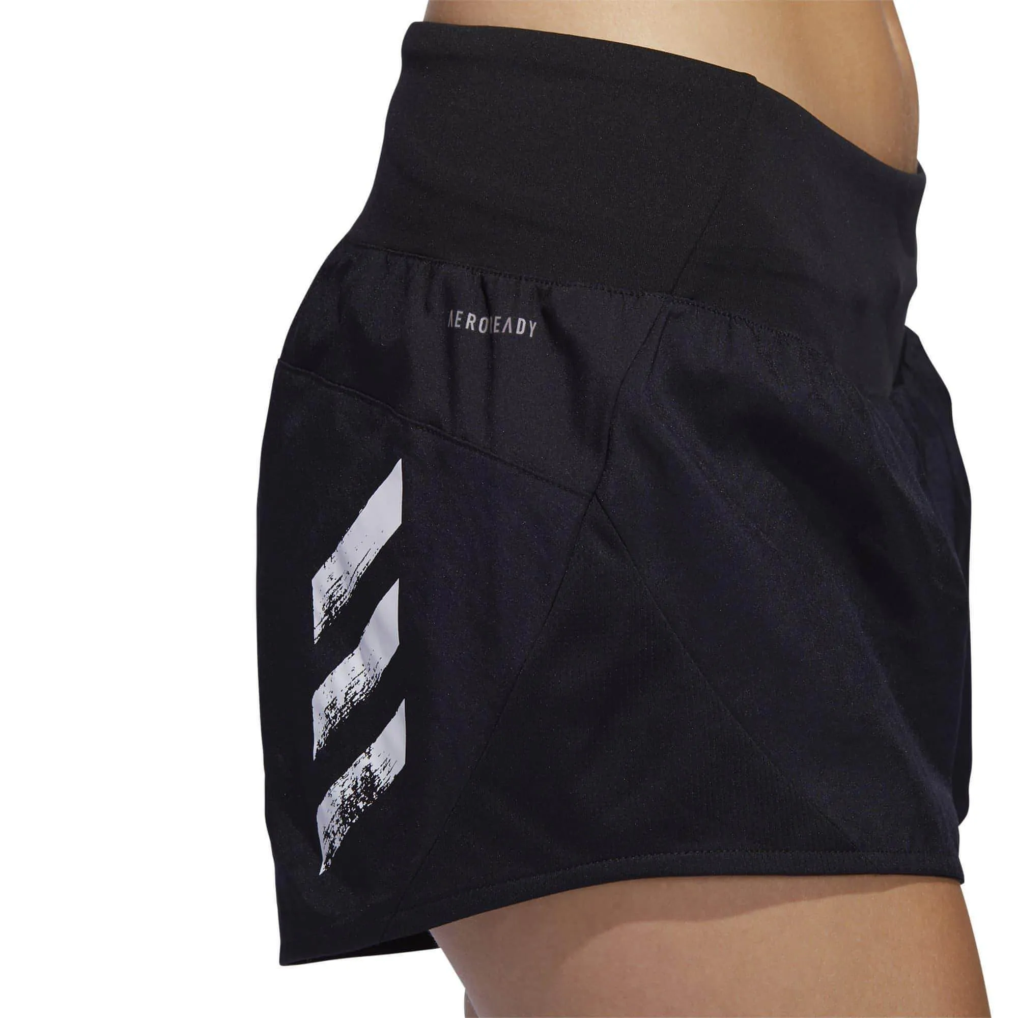 Clothing Adidas  Women adidas Run It 4 Inch Womens Running Shorts - Black