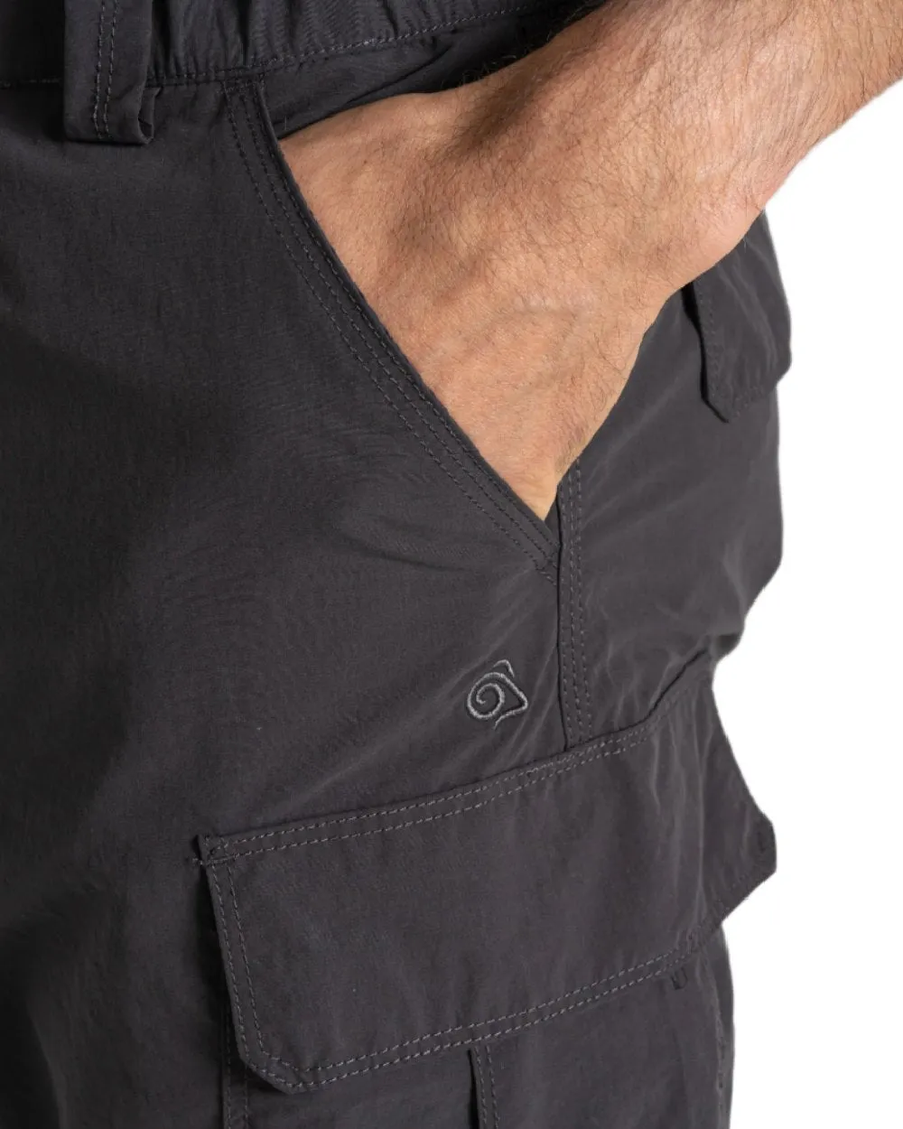 Clothing Craghoppers Craghoppers Mens NosiLife Convertible Cargo Trouser III
