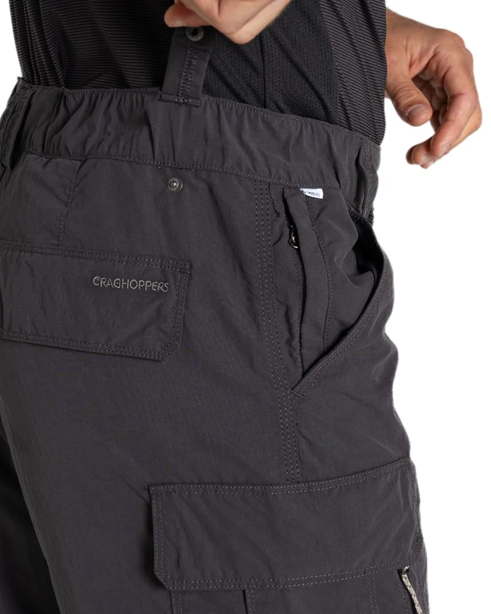 Clothing Craghoppers Craghoppers Mens NosiLife Convertible Cargo Trouser III