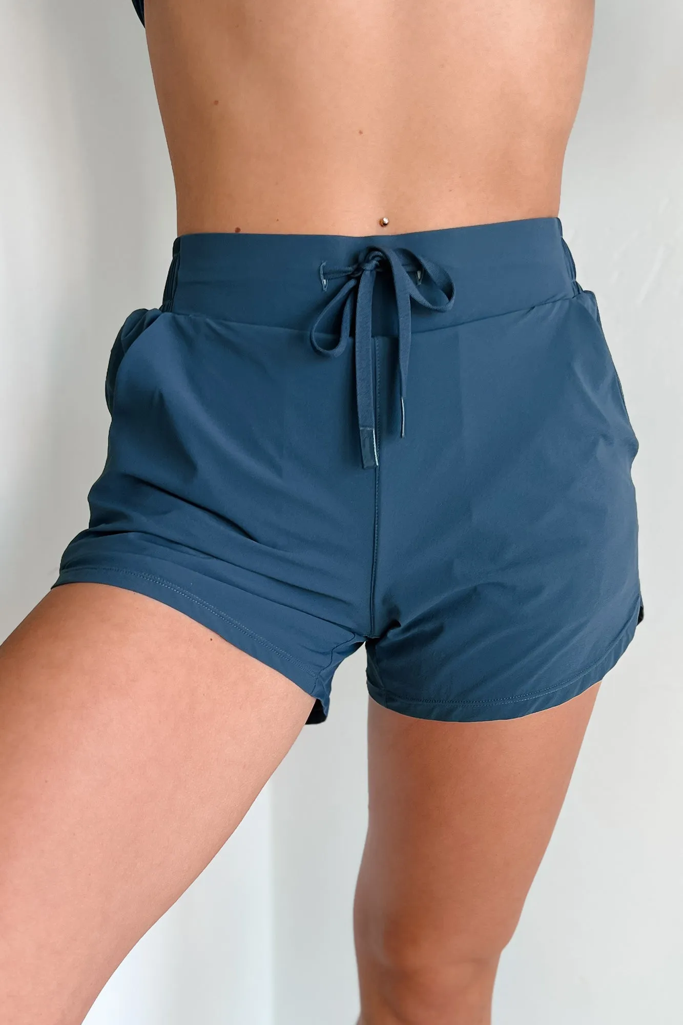 Clothing Mono B  Women Playing With Heart Mono B Active Short (Midnight Navy)