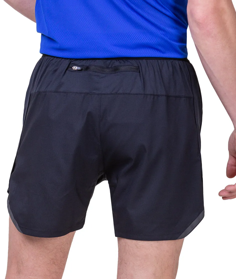 Clothing Ronhill  Men Ronhill Tech 5 Inch Mens Running Shorts - Black