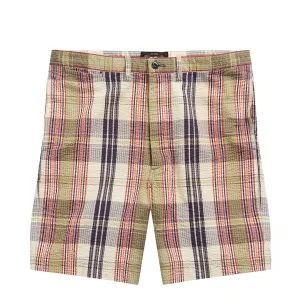 Clothing Rrl By Ralph Lauren Men RRL by Ralph Lauren Officer Seersucker Madras Short Multi Blue