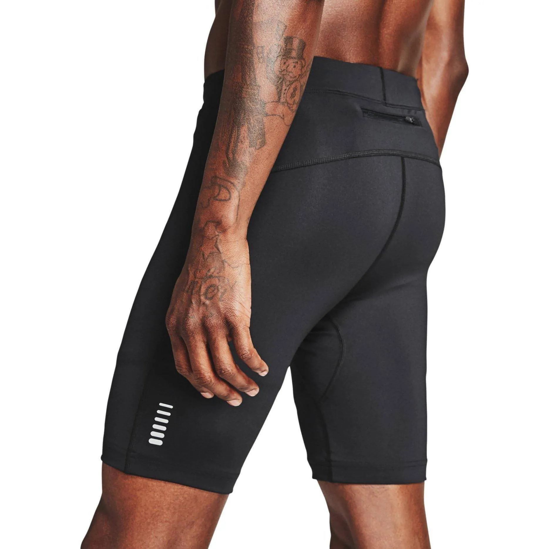 Clothing Under Armour  Men Under Armour Fly Fast HeatGear Mens Short Running Tights - Black