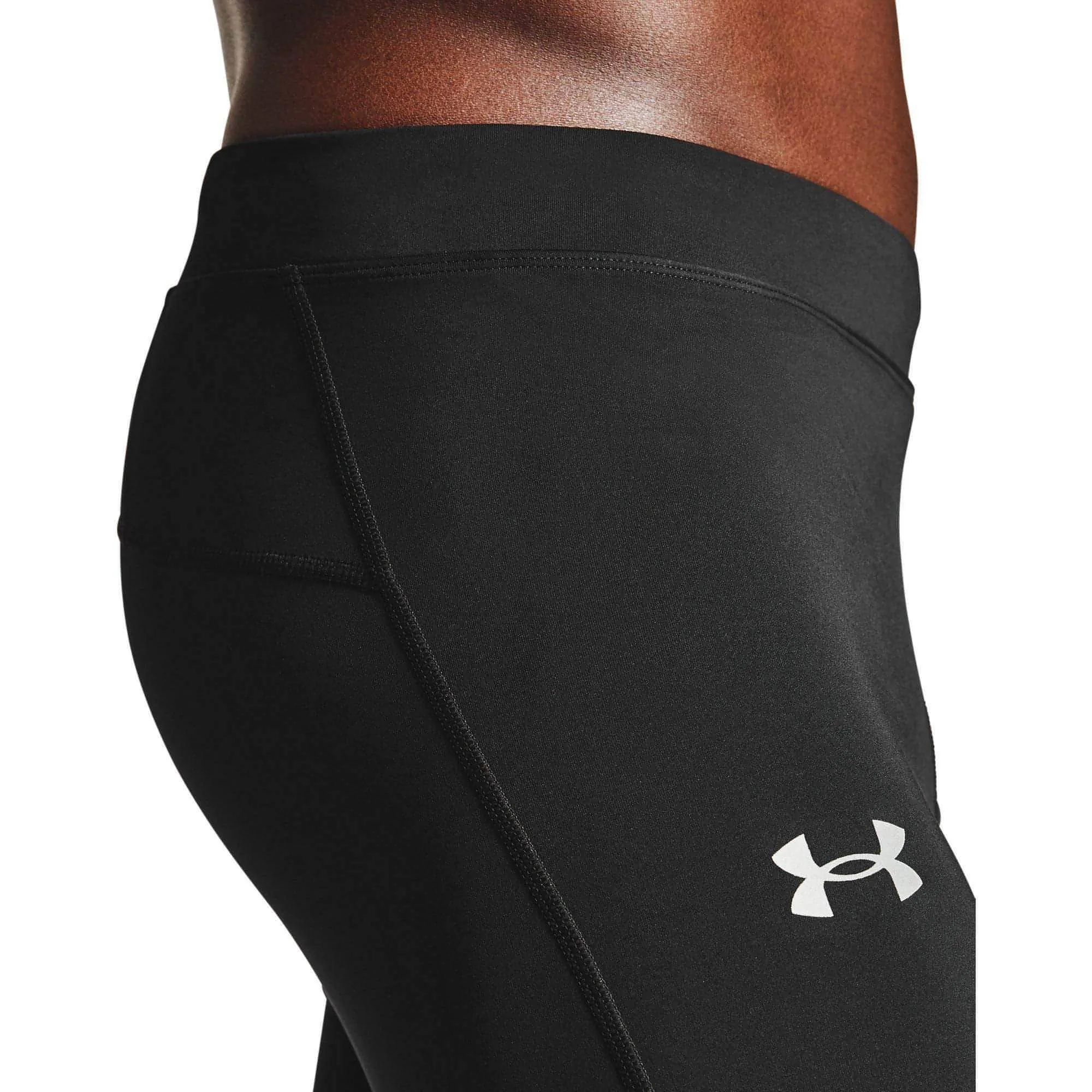 Clothing Under Armour  Men Under Armour Fly Fast HeatGear Mens Short Running Tights - Black