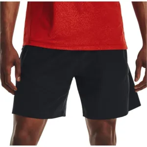 Clothing Under Armour  Men Under Armour Knit Woven Hybrid Mens Training Shorts - Black