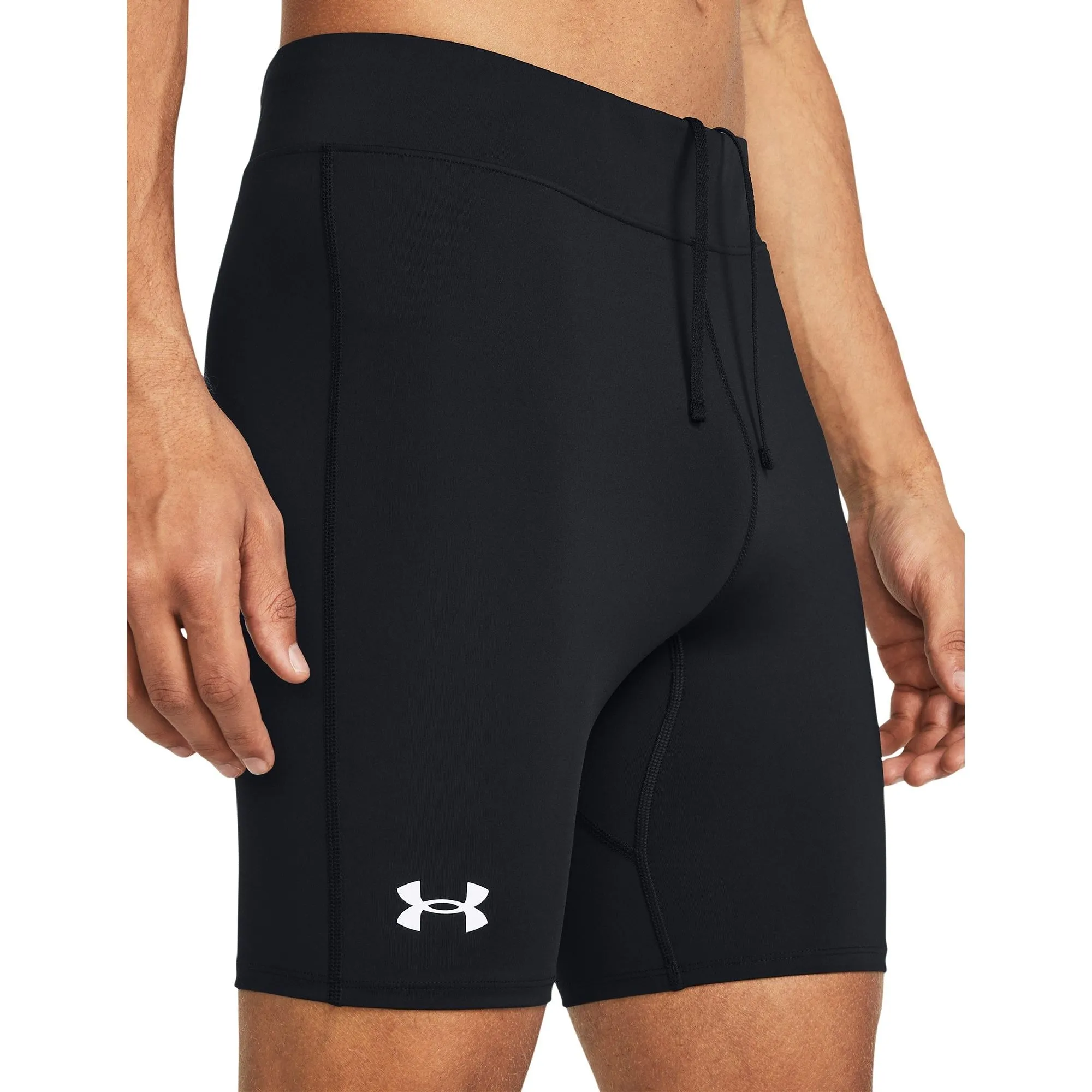Clothing Under Armour  Men Under Armour Launch Mens Short Running Tights - Black