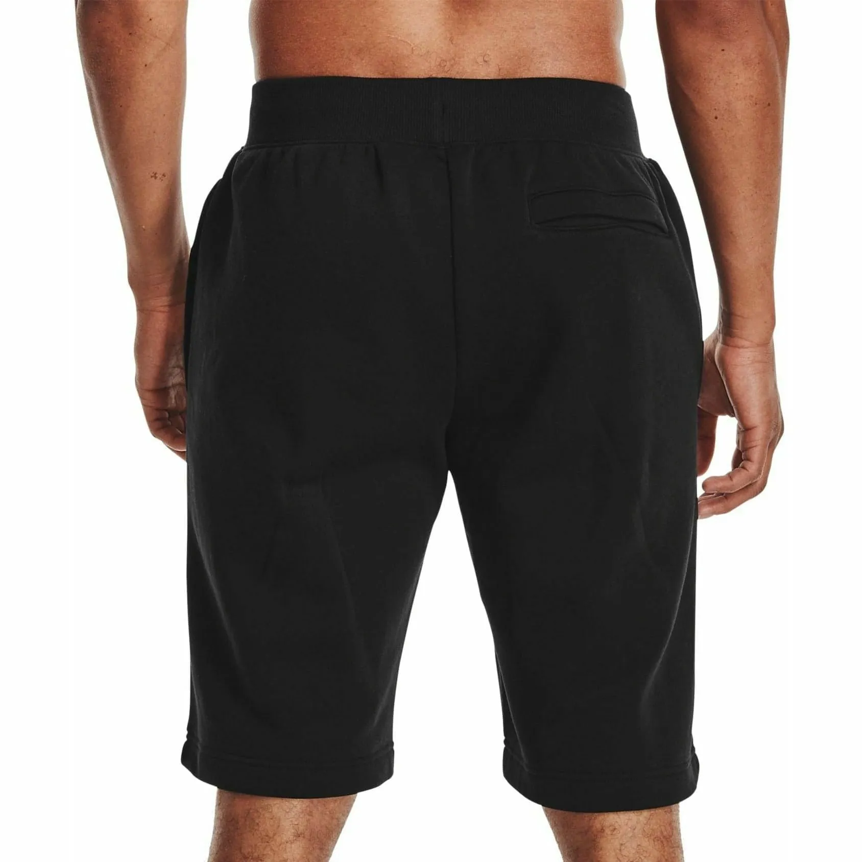 Clothing Under Armour  Men Under Armour Rival Mens Fleece Shorts - Black