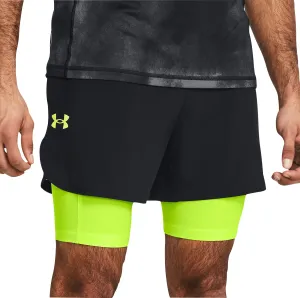 Clothing Under Armour  Men Under Armour Vanish Elite 2 In 1 Mens Running Shorts - Black