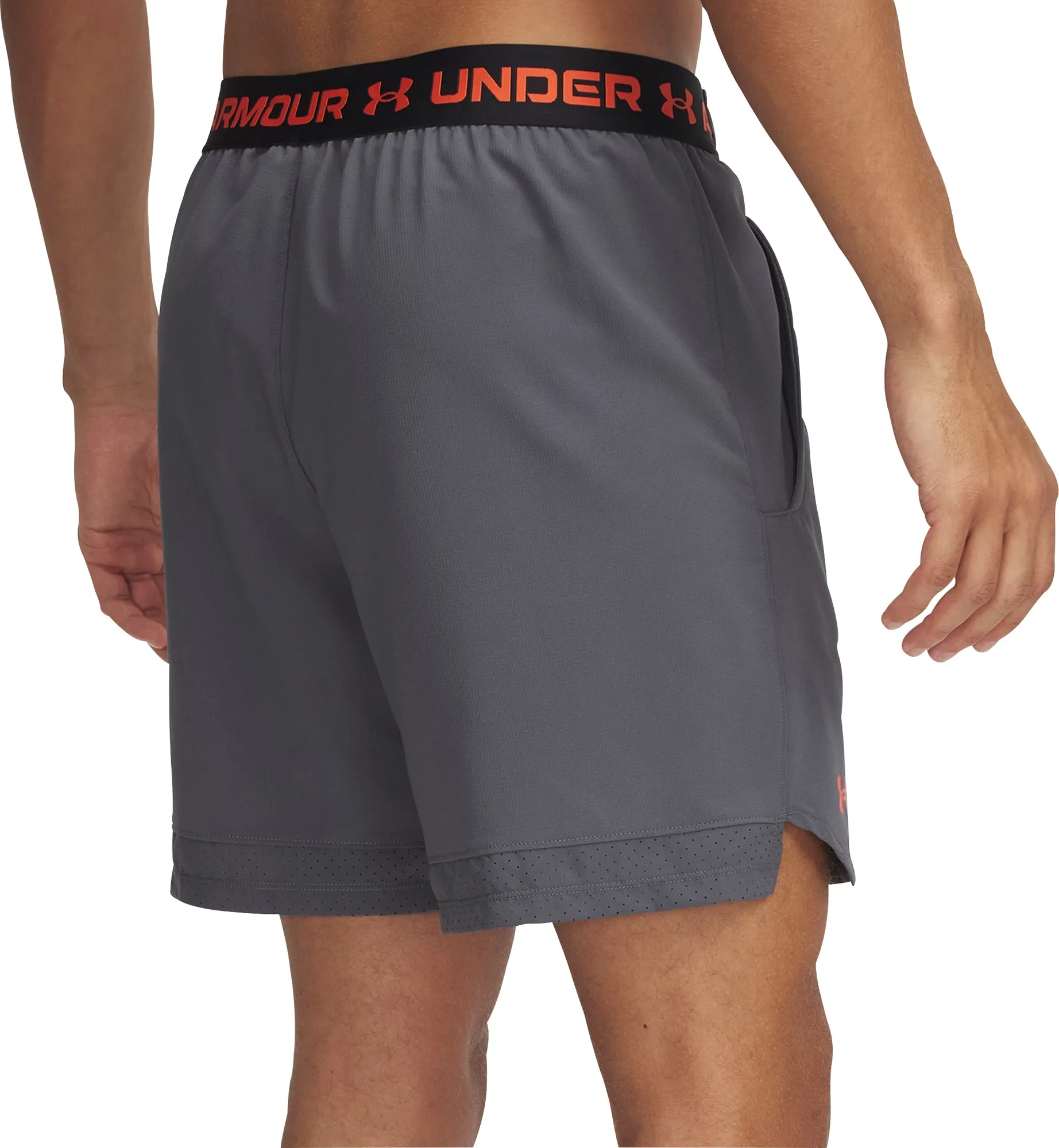 Clothing Under Armour  Men Under Armour Vanish Woven 6 Inch Mens Training Shorts - Grey