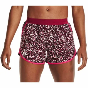 Clothing Under Armour  Women Under Armour Fly By 2.0 Printed Womens Running Shorts - Pink
