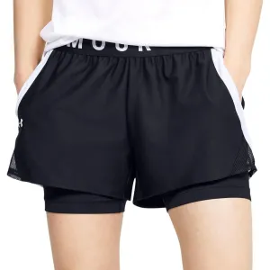 Clothing Under Armour  Women Under Armour Play Up 2 In 1 Womens Running Shorts - Black