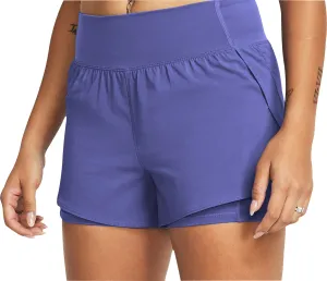 Clothing Under Armour  Women Under Armour Vanish 2 In 1 Womens Running Shorts - Purple