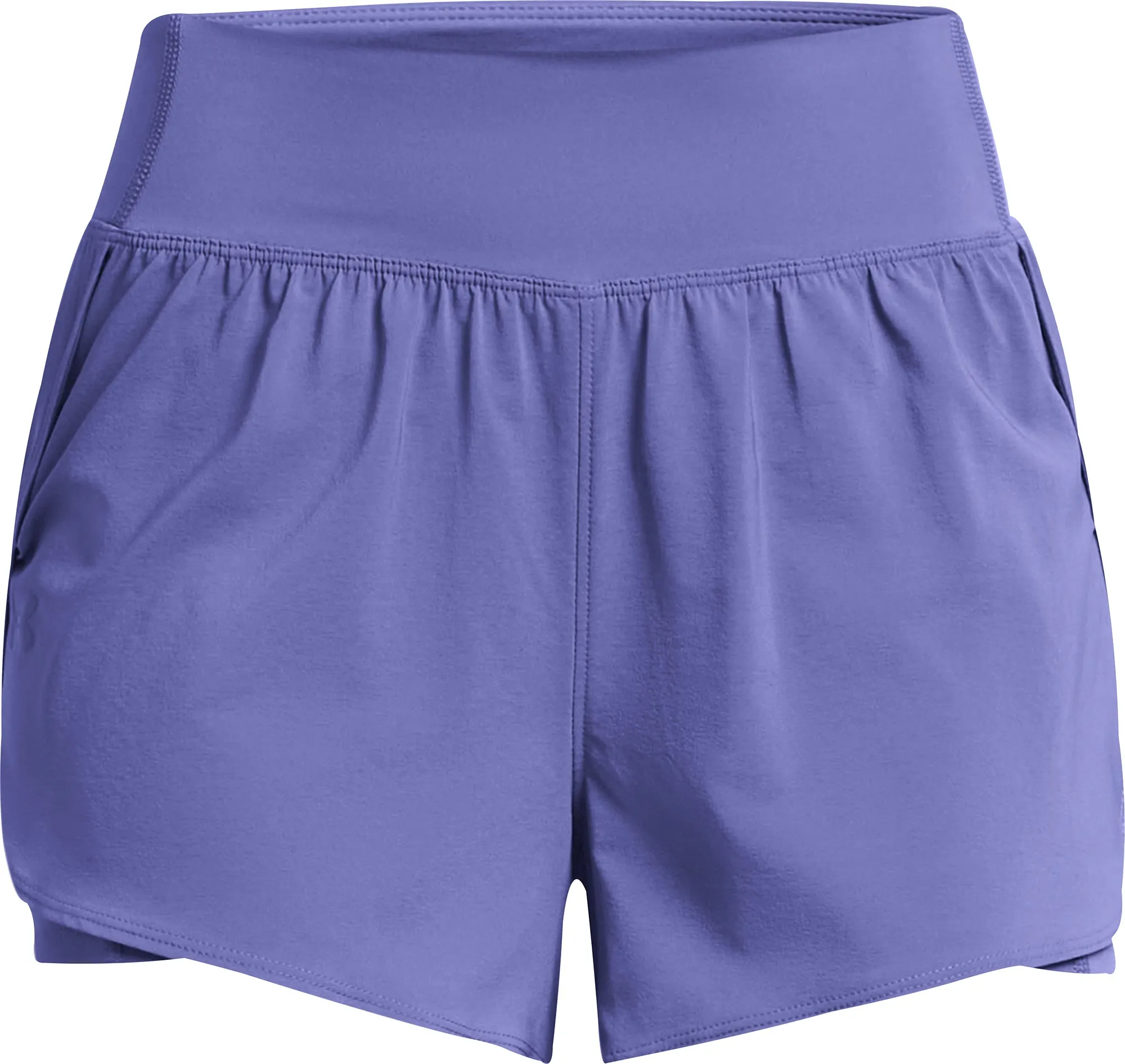 Clothing Under Armour  Women Under Armour Vanish 2 In 1 Womens Running Shorts - Purple