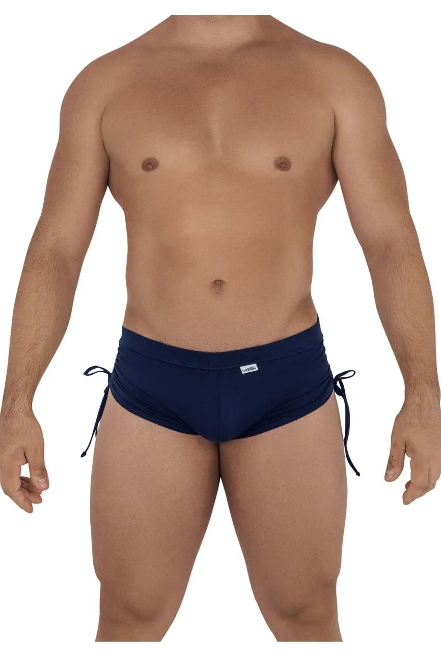 Clothing_Candyman_Mens Underwear CandyMan 99602 Lounge Pajama Shorts Color Navy