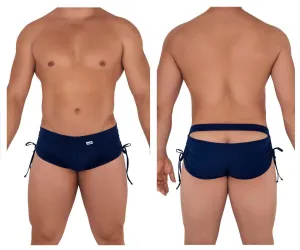 Clothing_Candyman_Mens Underwear CandyMan 99602 Lounge Pajama Shorts Color Navy