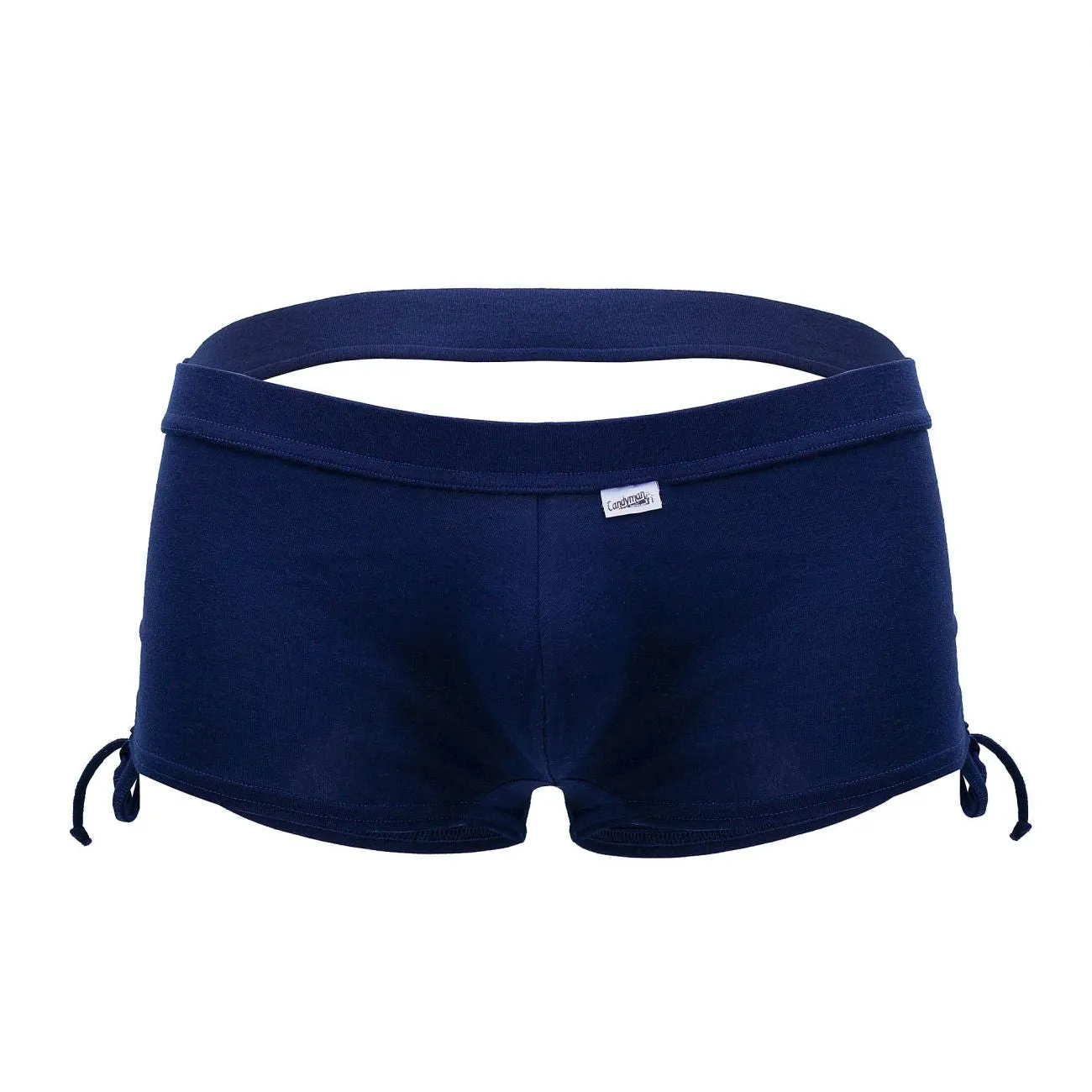 Clothing_Candyman_Mens Underwear CandyMan 99602 Lounge Pajama Shorts Color Navy