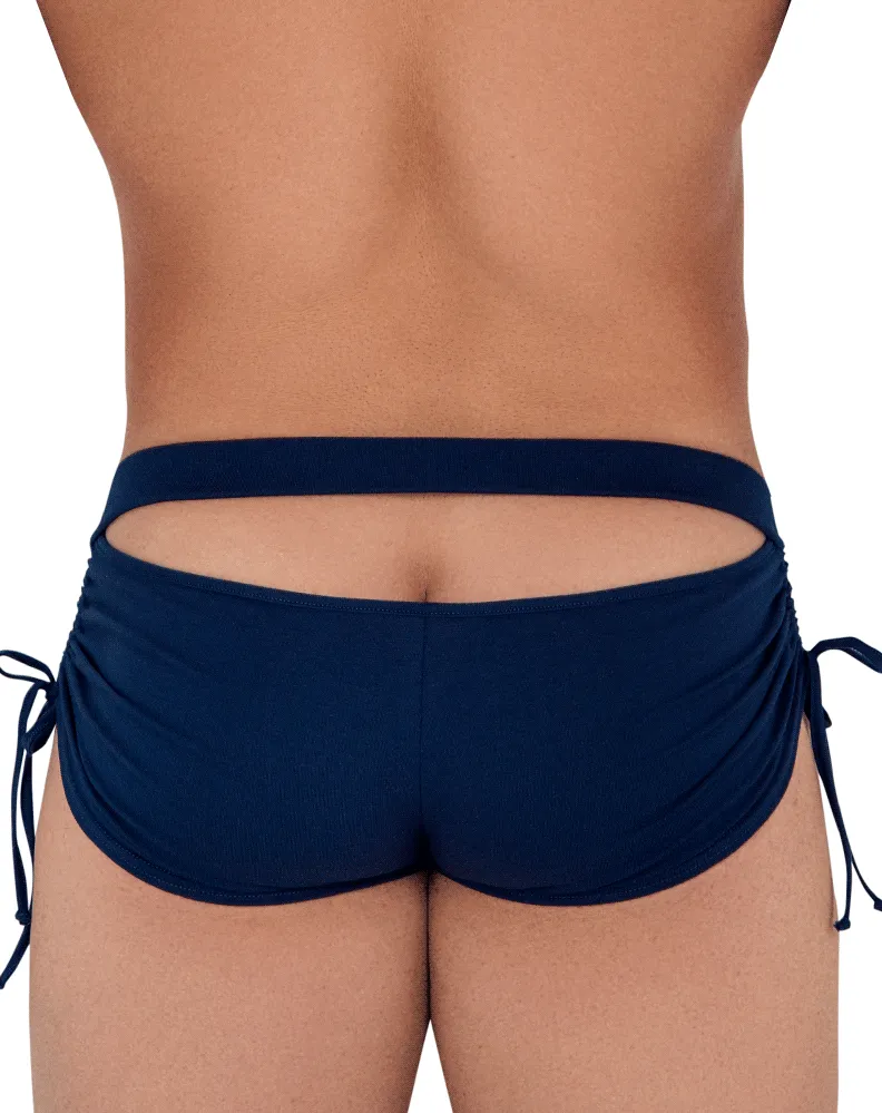 Clothing_Candyman_Mens Underwear Candyman 99602 Lounge Pajama Shorts Navy
