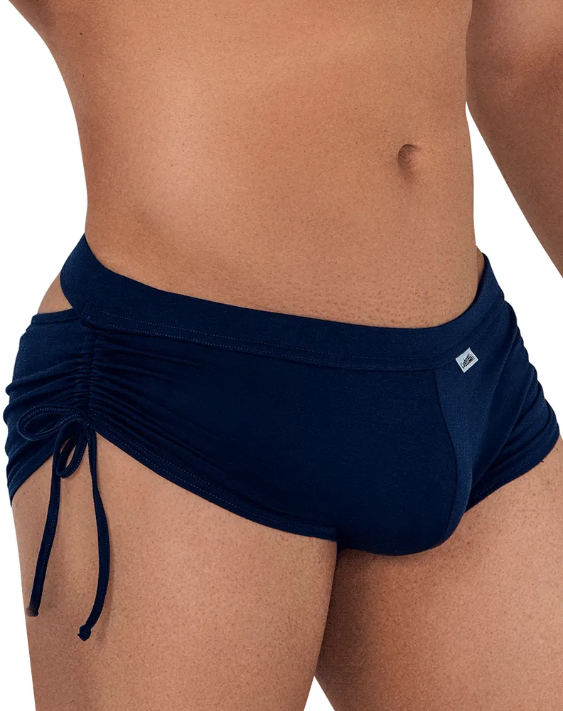 Clothing_Candyman_Mens Underwear Candyman 99602 Lounge Pajama Shorts Navy