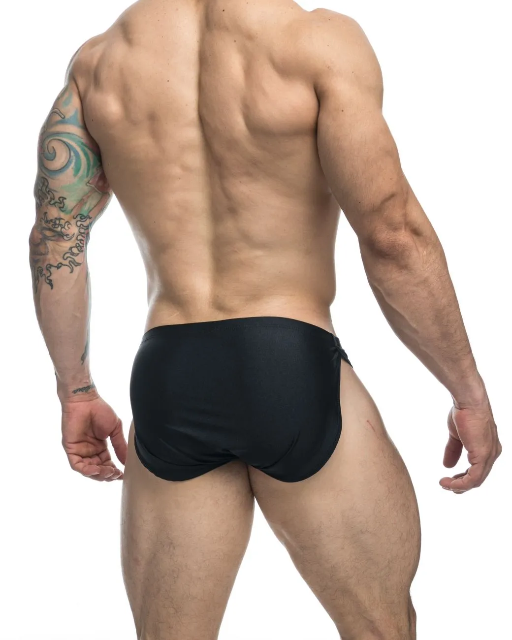 Clothing_Justin   Simon_Mens Underwear JUSTIN SIMON XSJ09 Running Shorts Color Black