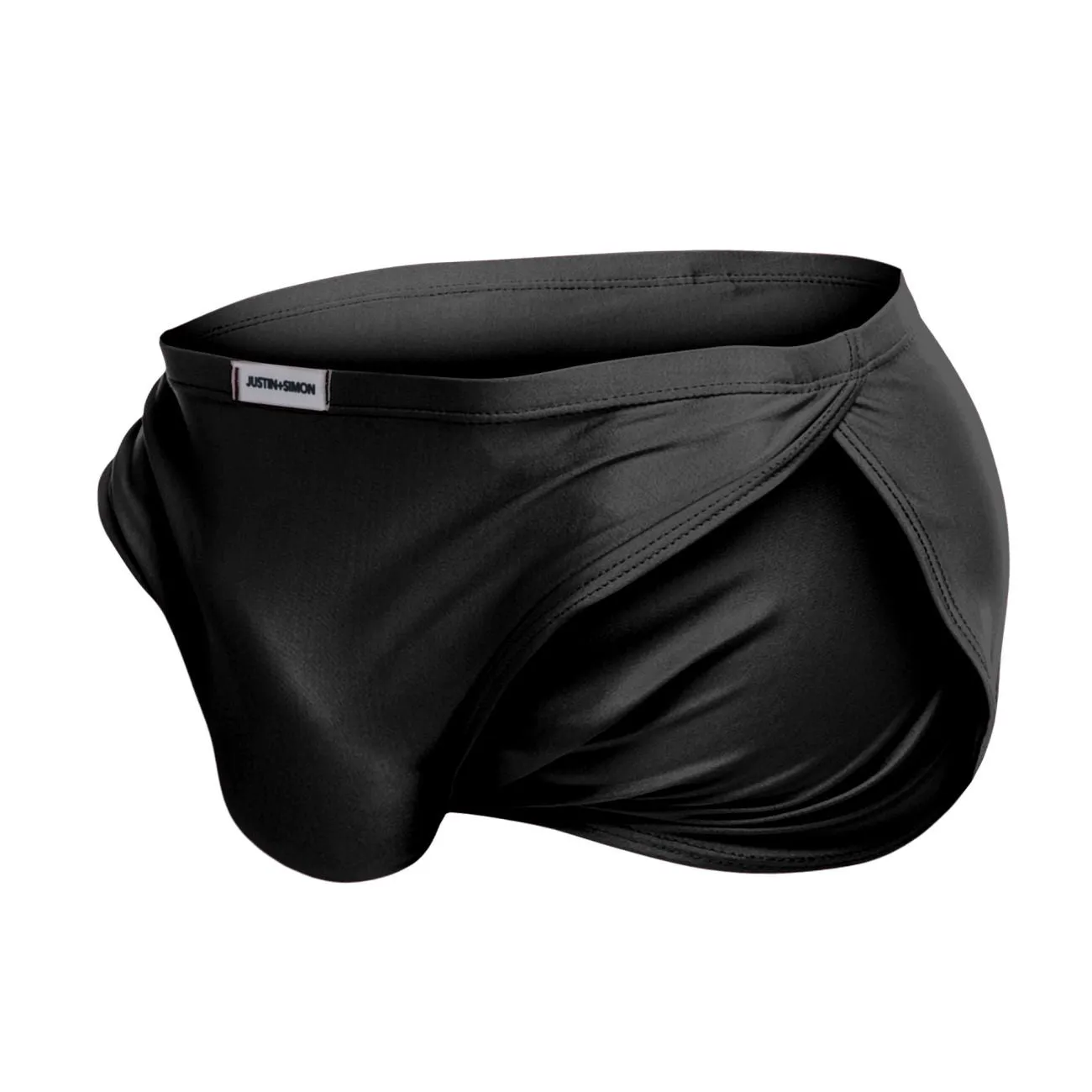 Clothing_Justin   Simon_Mens Underwear JUSTIN SIMON XSJ09 Running Shorts Color Black