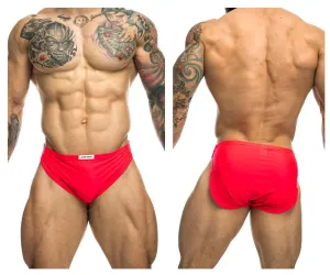 Clothing_Justin   Simon_Mens Underwear JUSTIN SIMON XSJ09 Running Shorts Color Coral