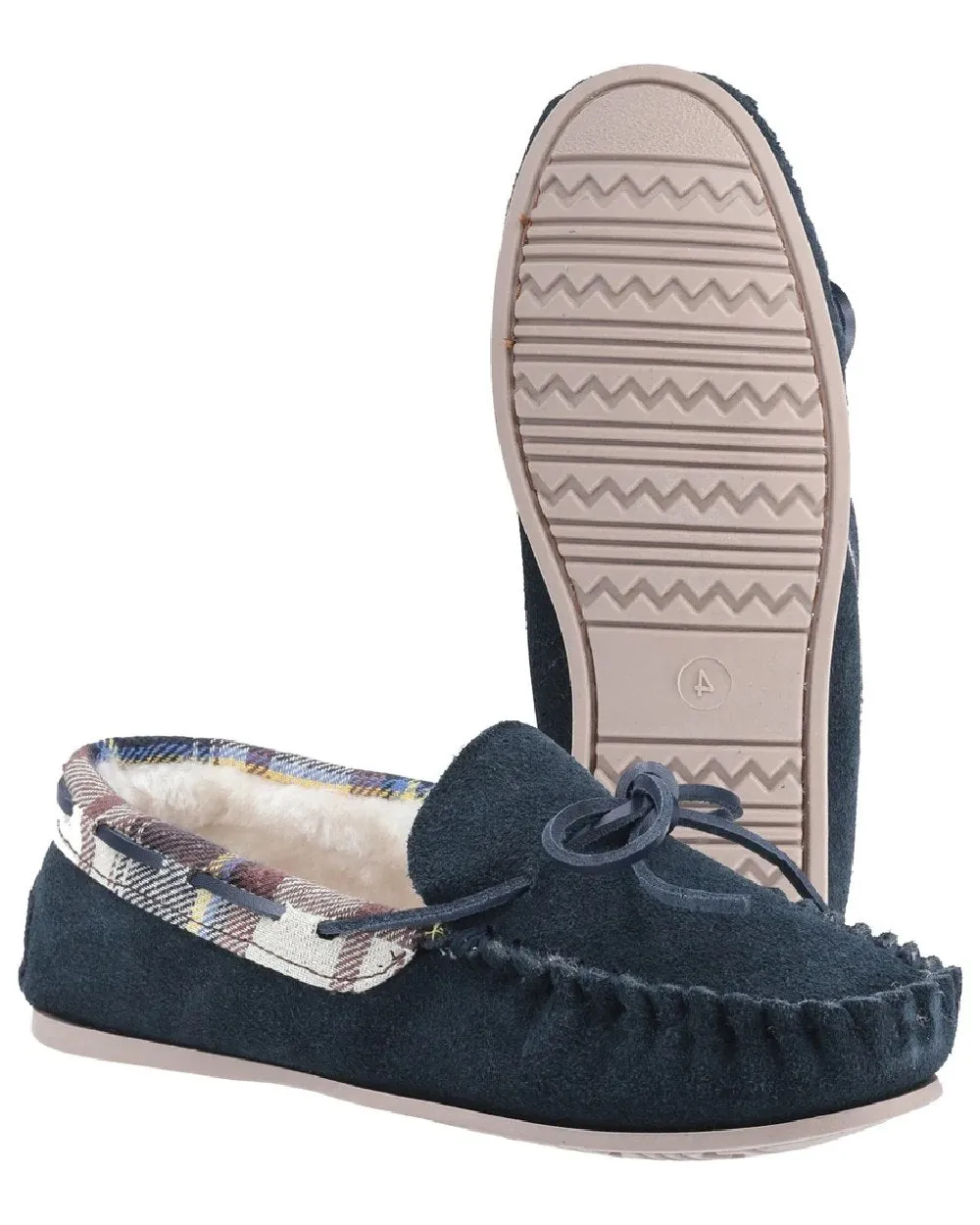 Cotswold Womens Kilkenny Moccasin Slippers Cotswold Shoes
