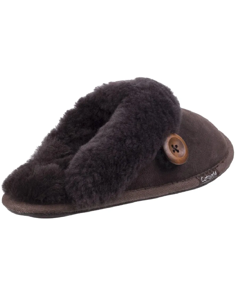 Cotswold Womens Lechlade Sheepskin Mule Slippers Cotswold Shoes