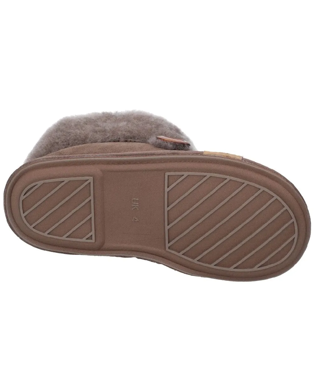 Cotswold Womens Wotton Sheepskin Slippers Cotswold Shoes