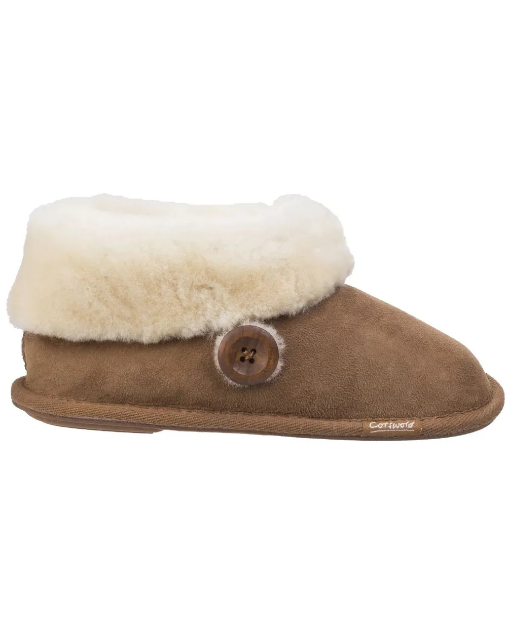 Cotswold Womens Wotton Sheepskin Slippers Cotswold Shoes