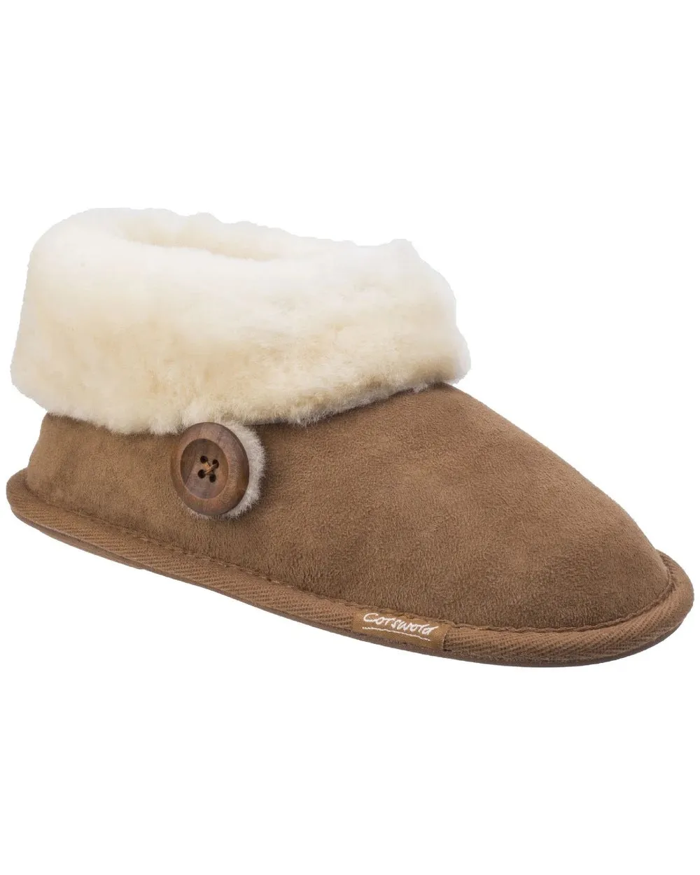 Cotswold Womens Wotton Sheepskin Slippers Cotswold Shoes