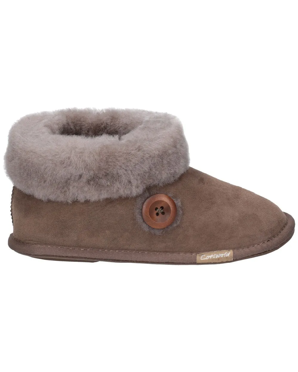 Cotswold Womens Wotton Sheepskin Slippers Cotswold Shoes