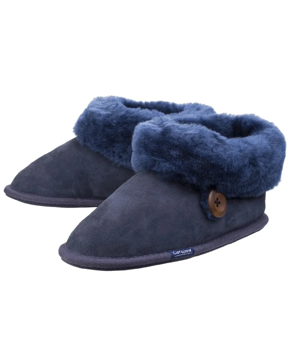Cotswold Womens Wotton Sheepskin Slippers Cotswold Shoes