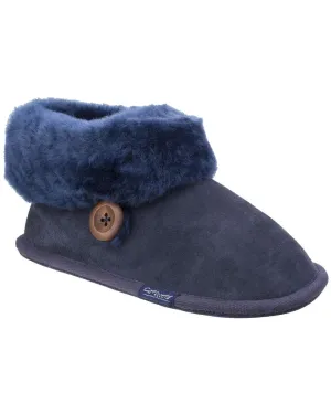 Cotswold Womens Wotton Sheepskin Slippers Cotswold Shoes