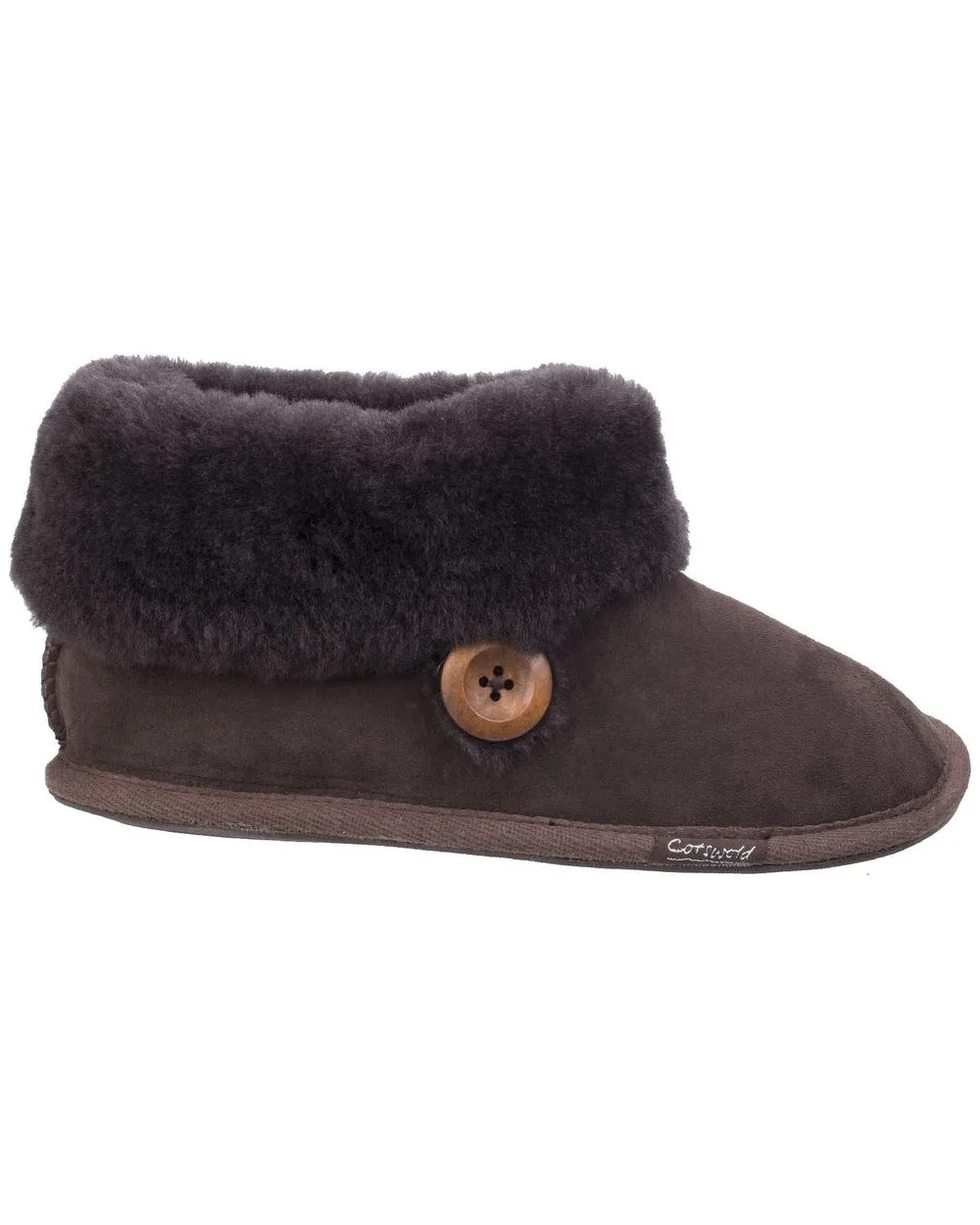 Cotswold Womens Wotton Sheepskin Slippers Cotswold Shoes